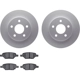 Purchase Top-Quality DYNAMIC FRICTION COMPANY - 4502-53015 - Rear Disc Brake Kit pa2
