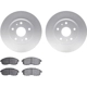 Purchase Top-Quality DYNAMIC FRICTION COMPANY - 4502-54148 - Rear Disc Brake Kit pa1