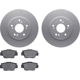 Purchase Top-Quality DYNAMIC FRICTION COMPANY - 4502-58016 - Brake Pad Kit pa1