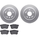 Purchase Top-Quality DYNAMIC FRICTION COMPANY - 4502-58030 - Rear Disc Brake Kit pa2