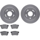 Purchase Top-Quality DYNAMIC FRICTION COMPANY - 4502-59109 - Rear Disc Brake Kit pa2