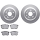 Purchase Top-Quality DYNAMIC FRICTION COMPANY - 4502-59122 - Rear Disc Brake Kit pa1