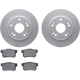 Purchase Top-Quality DYNAMIC FRICTION COMPANY - 4502-59126 - Rear Disc Brake Kit pa1