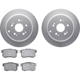 Purchase Top-Quality DYNAMIC FRICTION COMPANY - 4502-59158 - Rear Disc Brake Kit pa2