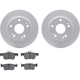 Purchase Top-Quality DYNAMIC FRICTION COMPANY - 4502-59177- Rear Disc Brake Kit pa1