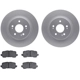 Purchase Top-Quality DYNAMIC FRICTION COMPANY - 4502-59188 - Rear Disc Brake Kit pa1