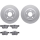 Purchase Top-Quality DYNAMIC FRICTION COMPANY - 4502-59190 - Rear Disc Brake Kit pa1