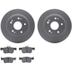 Purchase Top-Quality DYNAMIC FRICTION COMPANY - 4502-59198 - Disc Brake Kit pa1