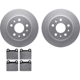 Purchase Top-Quality DYNAMIC FRICTION COMPANY - 4502-63041 - Rear Disc Brake Kit pa2