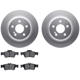 Purchase Top-Quality DYNAMIC FRICTION COMPANY - 4502-63147 - Rear Disc Brake Kit pa1