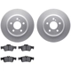 Purchase Top-Quality DYNAMIC FRICTION COMPANY - 4502-63161 - Rear Disc Brake Kit pa1
