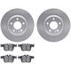 Purchase Top-Quality DYNAMIC FRICTION COMPANY - 4502-63192 - Rear Disc Brake Kit pa1