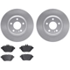 Purchase Top-Quality DYNAMIC FRICTION COMPANY - 4502-63194 - Rear Disc Brake Kit pa1