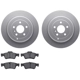 Purchase Top-Quality DYNAMIC FRICTION COMPANY - 4502-63209 - Rear Disc Brake Kit pa1