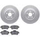 Purchase Top-Quality DYNAMIC FRICTION COMPANY - 4502-63223 - Ensembre de disques de frein arrière pa1