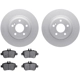 Purchase Top-Quality DYNAMIC FRICTION COMPANY - 4502-63231 - Rear Disc Brake Kit pa1