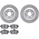 Purchase Top-Quality DYNAMIC FRICTION COMPANY - 4502-63232 - Disc Brake Kit pa1