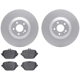 Purchase Top-Quality DYNAMIC FRICTION COMPANY - 4502-63236 - Rear Disc Brake Kit pa1