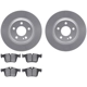 Purchase Top-Quality DYNAMIC FRICTION COMPANY - 4502-63239 - Rear Disc Brake Kit pa1