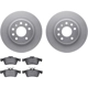 Purchase Top-Quality DYNAMIC FRICTION COMPANY - 4502-65037 - Rear Disc Brake Kit pa1