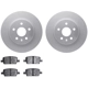 Purchase Top-Quality DYNAMIC FRICTION COMPANY - 4502-65048 - Rear Disc Brake Kit pa1