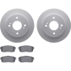 Purchase Top-Quality DYNAMIC FRICTION COMPANY - 4502-67081 - Rear Disc Brake Kit pa2