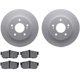 Purchase Top-Quality DYNAMIC FRICTION COMPANY - 4502-67083 - Disc Brake Kit pa1