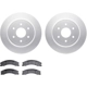 Purchase Top-Quality DYNAMIC FRICTION COMPANY - 4502-67155 - Rear Disc Brake Kit pa1