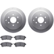 Purchase Top-Quality DYNAMIC FRICTION COMPANY - 4502-68028 - Rear Disc Brake Kit pa1