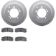 Purchase Top-Quality DYNAMIC FRICTION COMPANY - 4502-72045 - Rear Disc Brake Kit pa1