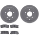 Purchase Top-Quality DYNAMIC FRICTION COMPANY - 4502-72057 - Rear Disc Brake Kit pa1
