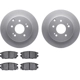 Purchase Top-Quality DYNAMIC FRICTION COMPANY - 4502-72060 - Rear Disc Brake Kit pa2