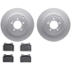 Purchase Top-Quality DYNAMIC FRICTION COMPANY - 4502-72061 - Rear Disc Brake Kit pa1