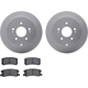 Purchase Top-Quality DYNAMIC FRICTION COMPANY - 4502-72069 - Rear Disc Brake Kit pa2