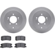 Purchase Top-Quality DYNAMIC FRICTION COMPANY - 4502-72071 - Rear Disc Brake Kit pa1