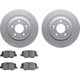 Purchase Top-Quality DYNAMIC FRICTION COMPANY - 4502-72072 - Rear Disc Brake Kit pa2