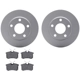 Purchase Top-Quality DYNAMIC FRICTION COMPANY - 4502-73084 - Rear Disc Brake Kit pa1