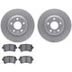 Purchase Top-Quality DYNAMIC FRICTION COMPANY - 4502-73137- Rear Disc Brake Kit pa1