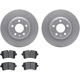 Purchase Top-Quality DYNAMIC FRICTION COMPANY - 4502-73139 - Rear Disc Brake Kit pa1