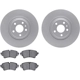 Purchase Top-Quality DYNAMIC FRICTION COMPANY - 4502-73157 - Rear Disc Brake Kit pa1