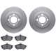 Purchase Top-Quality DYNAMIC FRICTION COMPANY - 4502-74077 - Rear Disc Brake Kit pa1