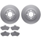 Purchase Top-Quality DYNAMIC FRICTION COMPANY - 4502-74078 - Rear Disc Brake Kit pa1