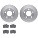 Purchase Top-Quality DYNAMIC FRICTION COMPANY - 4502-74080 - Rear Disc Brake Kit pa1