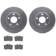 Purchase Top-Quality DYNAMIC FRICTION COMPANY - 4502-74089 - Rear Disc Brake Kit pa1