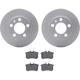Purchase Top-Quality DYNAMIC FRICTION COMPANY - 4502-74090 - Rear Disc Brake Kit pa2