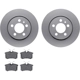 Purchase Top-Quality DYNAMIC FRICTION COMPANY - 4502-74102 - Rear Disc Brake Kit pa2