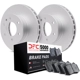 Purchase Top-Quality DYNAMIC FRICTION COMPANY - 4502-74115 - Rear Disc Brake Kit pa1