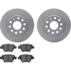 Purchase Top-Quality DYNAMIC FRICTION COMPANY - 4502-74120 - Rear Disc Brake Kit pa2