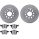 Purchase Top-Quality DYNAMIC FRICTION COMPANY - 4502-74121 - Rear Disc Brake Kit pa2