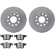 Purchase Top-Quality DYNAMIC FRICTION COMPANY - 4502-74122 - Disc Brake Kit pa1